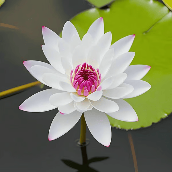 💐A flor de lótus da tigela sagrada de bonsai